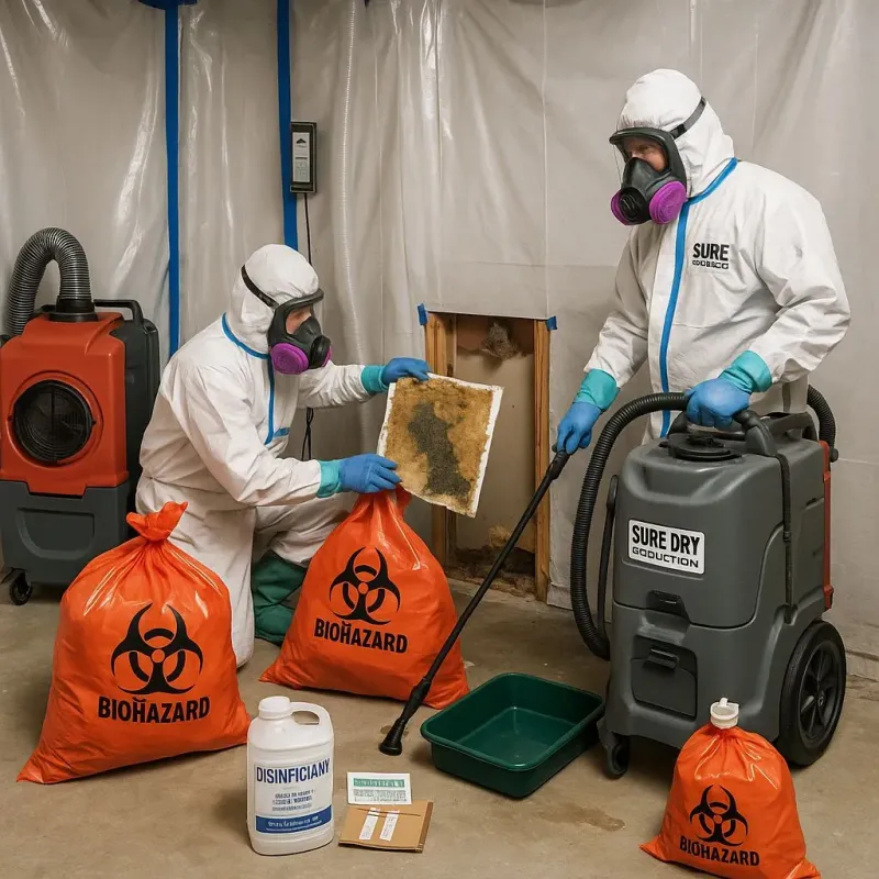Contaminated Water Handling Protocols process in Granger, TX