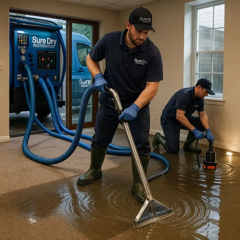 Water Extraction and Removal process in Granger, TX